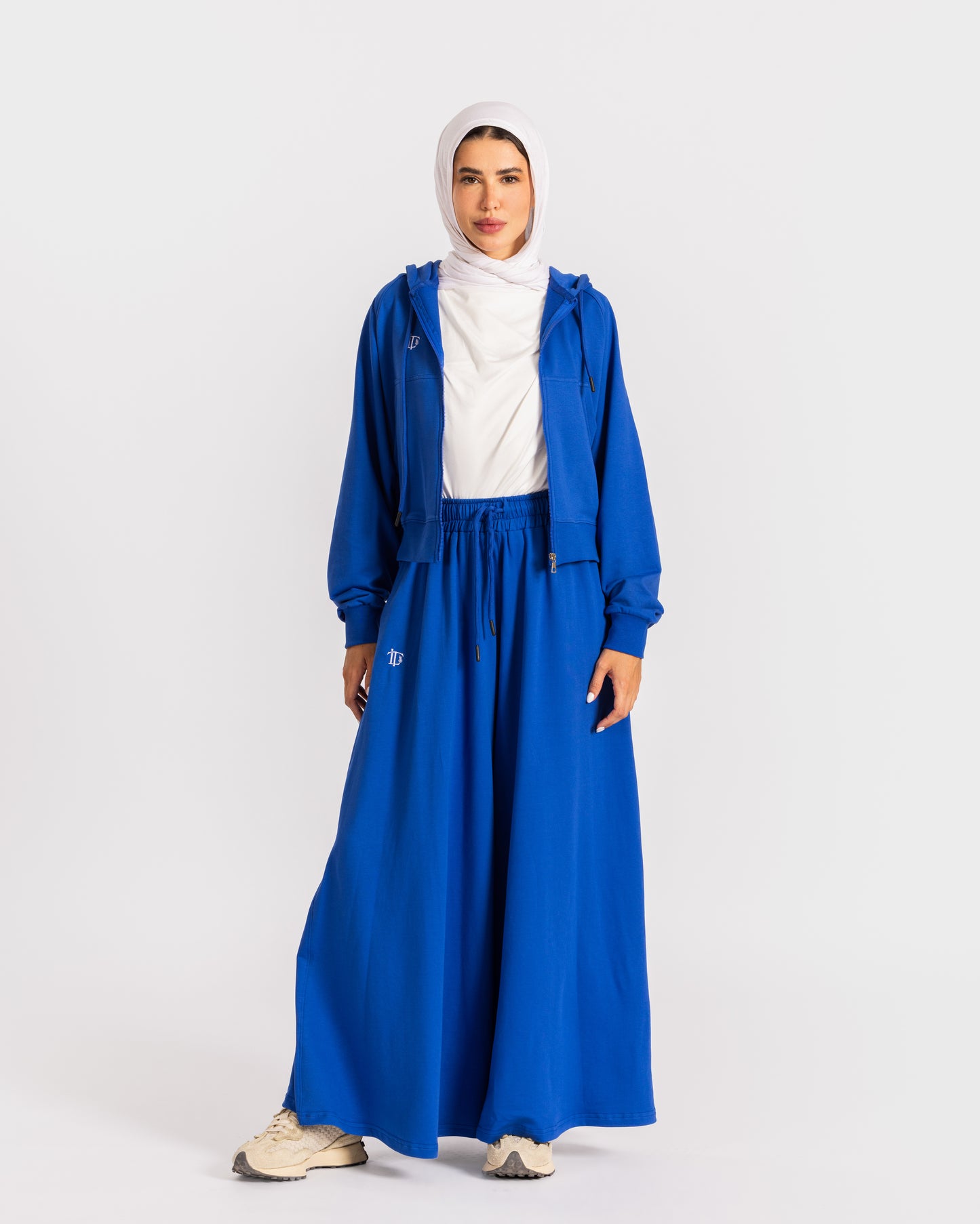 CROPPED KAYAN SET BLUE