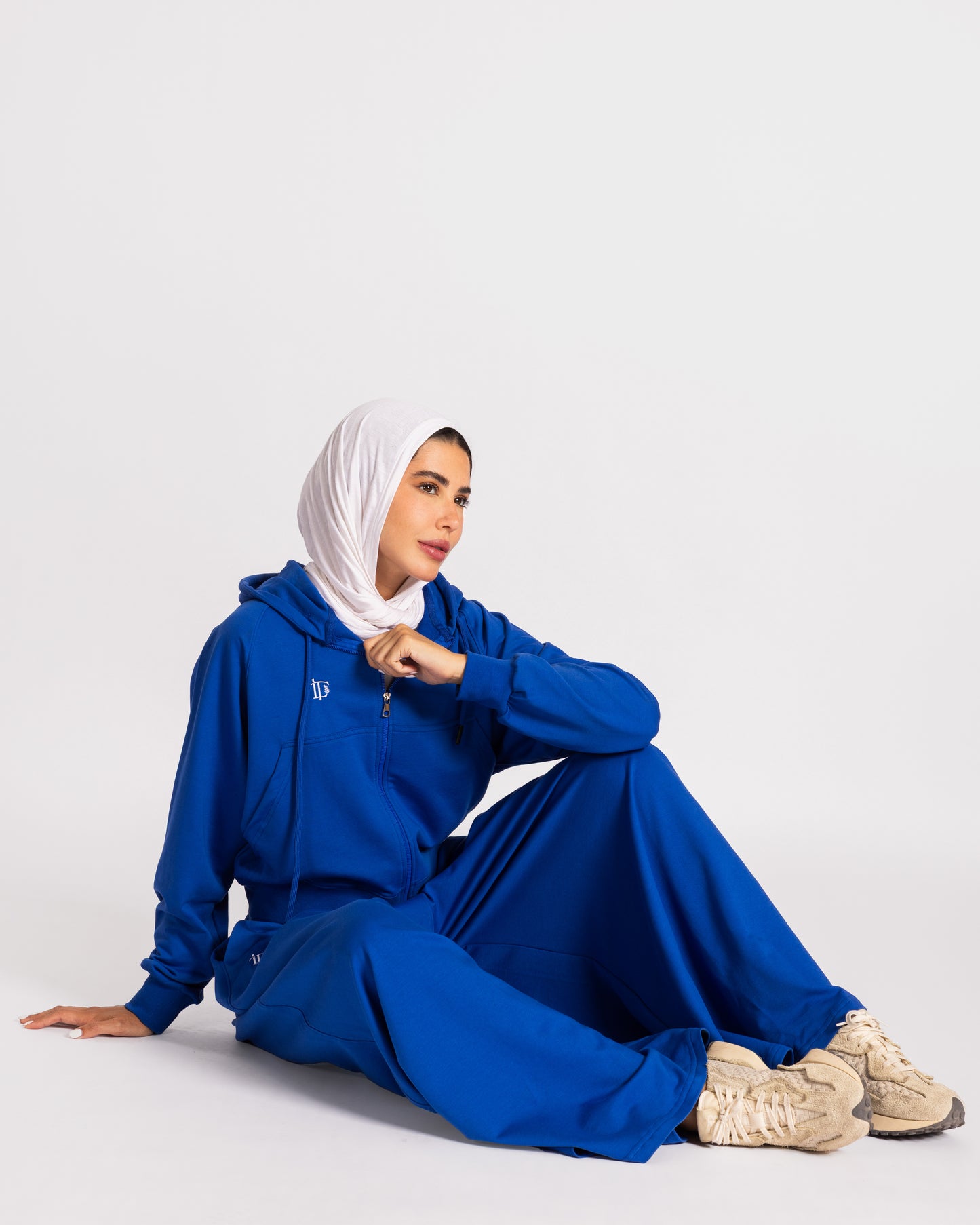 CROPPED KAYAN SET BLUE