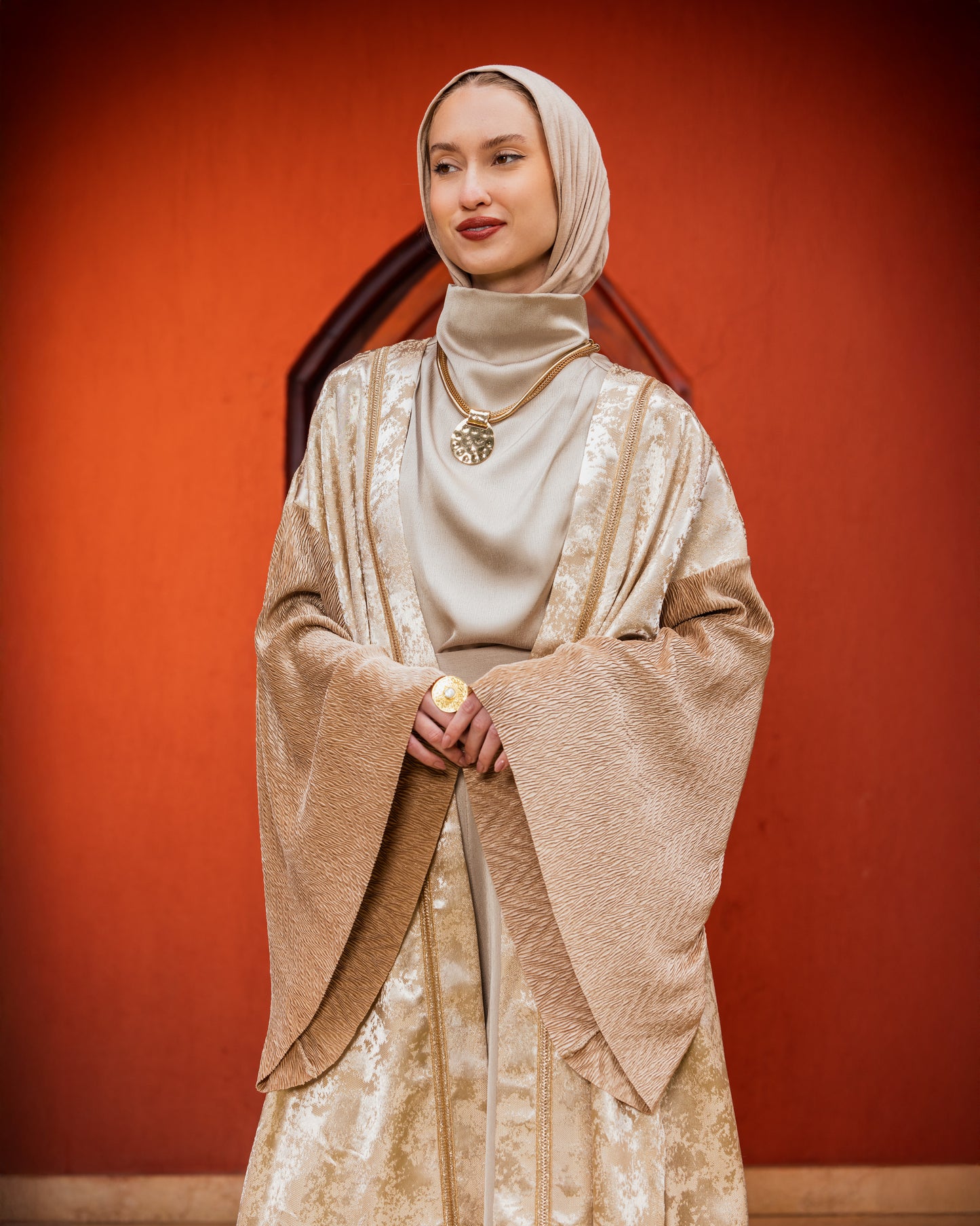 LAYAL KAFTAN-GOLD