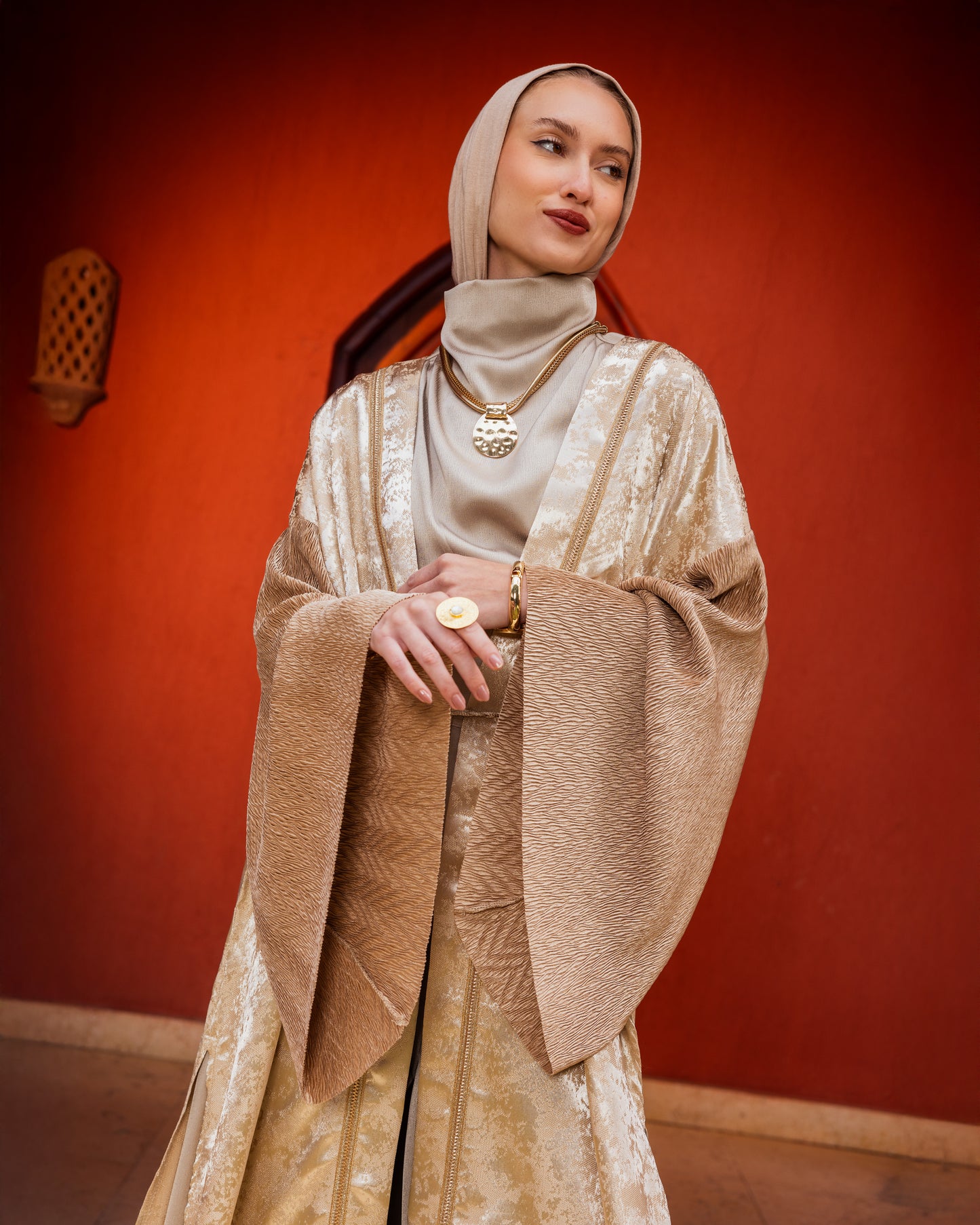 LAYAL KAFTAN-GOLD
