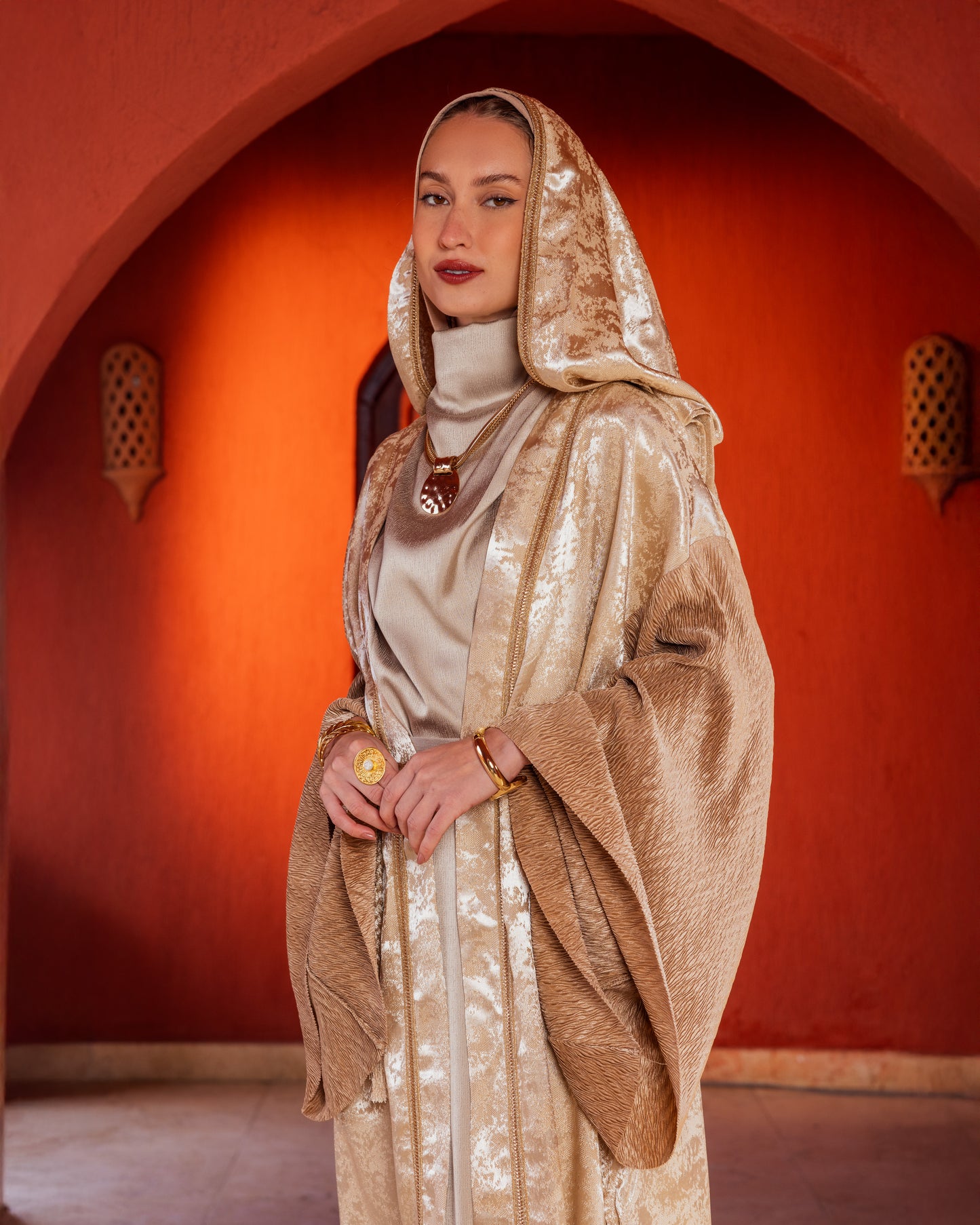 LAYAL KAFTAN-GOLD
