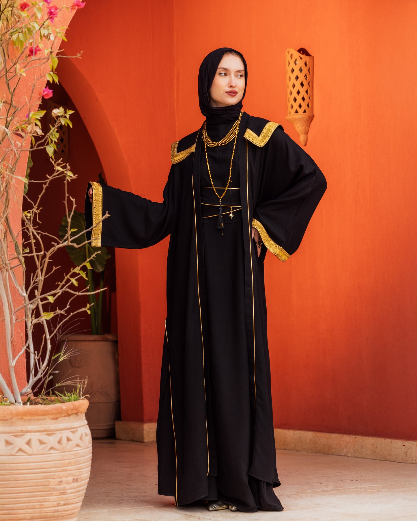 ZEINA SET- BLACK