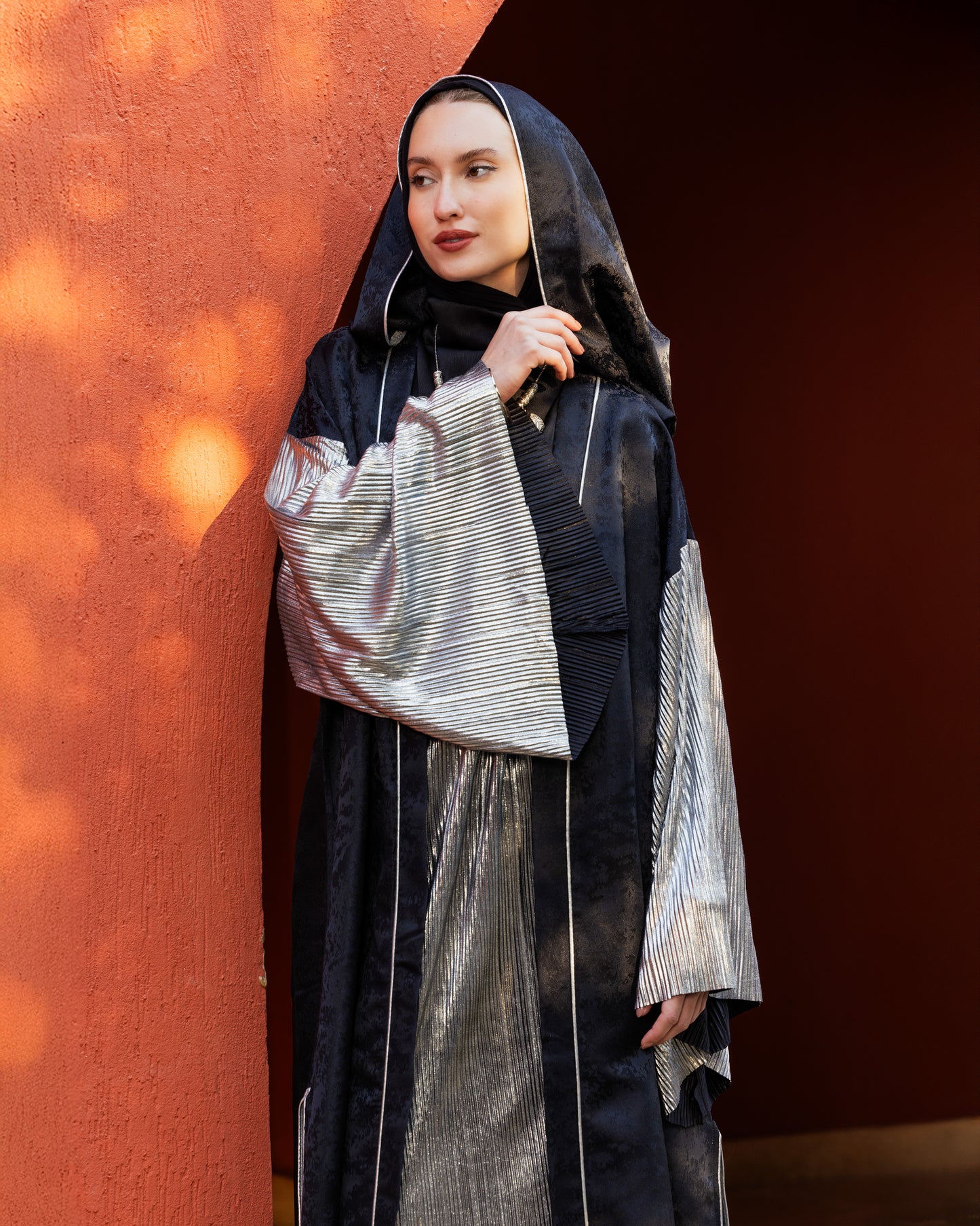 LAYAL KAFTAN-BLACK