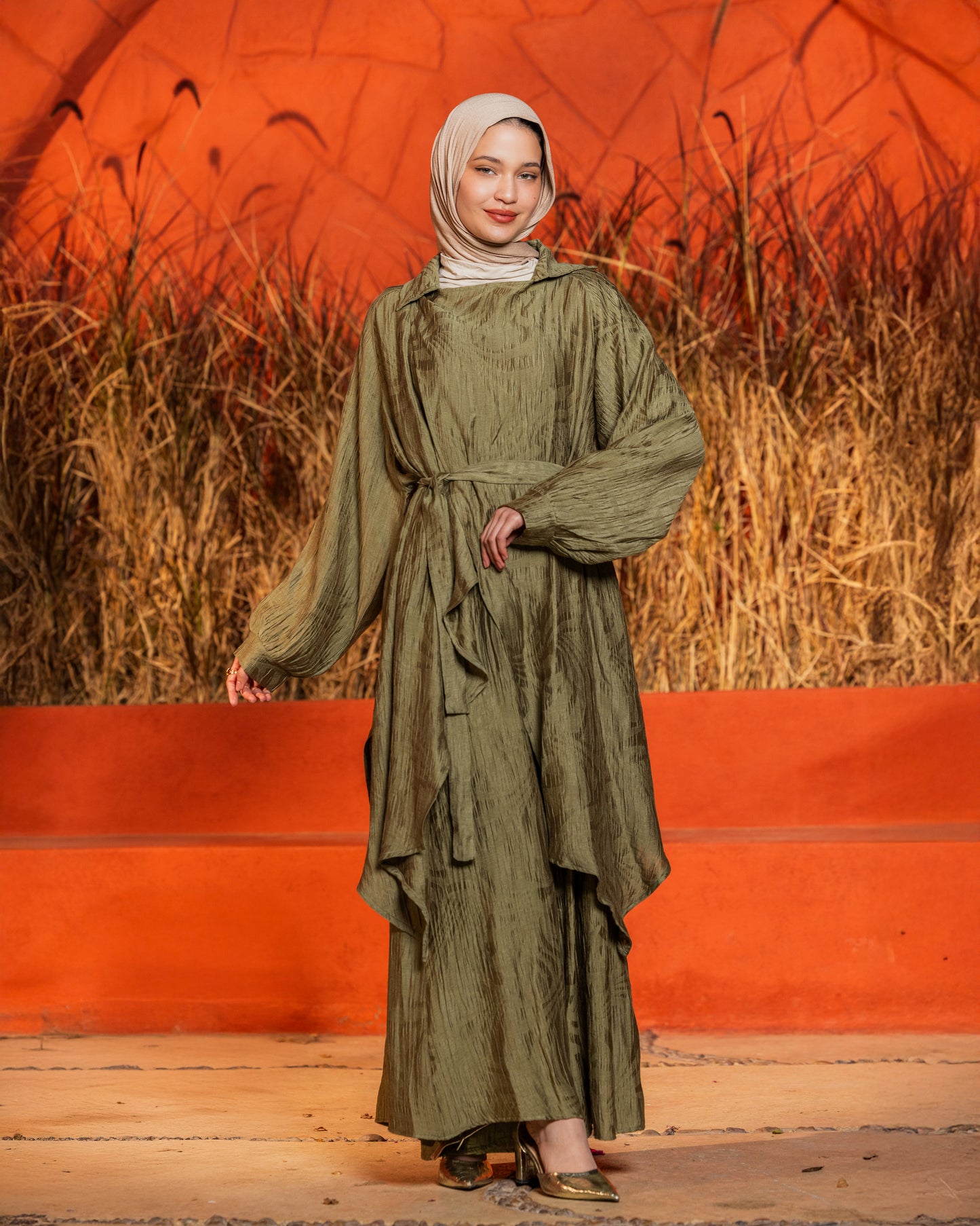 DURRA SET-OLIVE