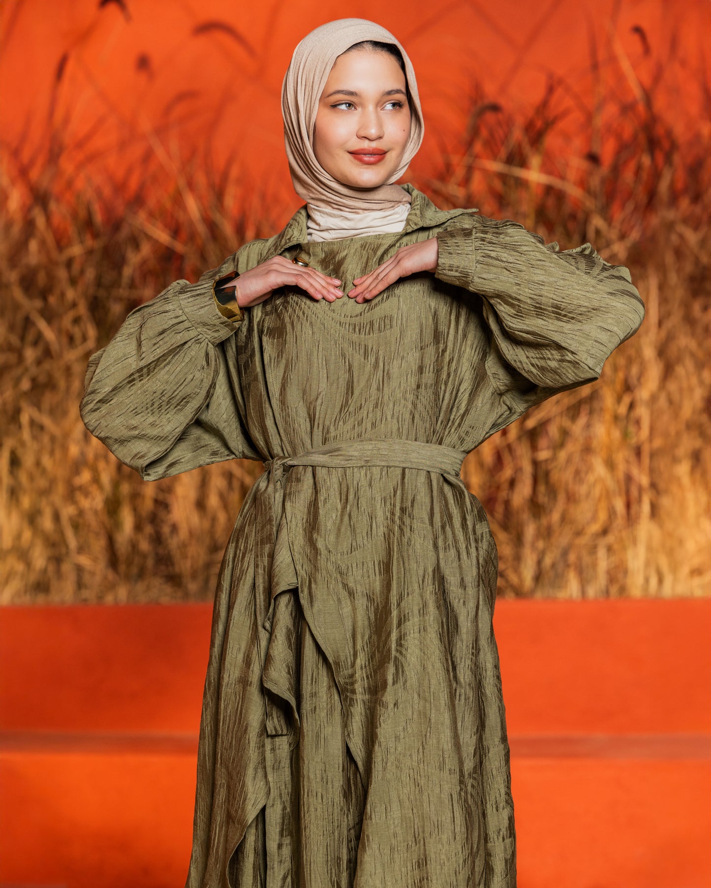 DURRA SET-OLIVE