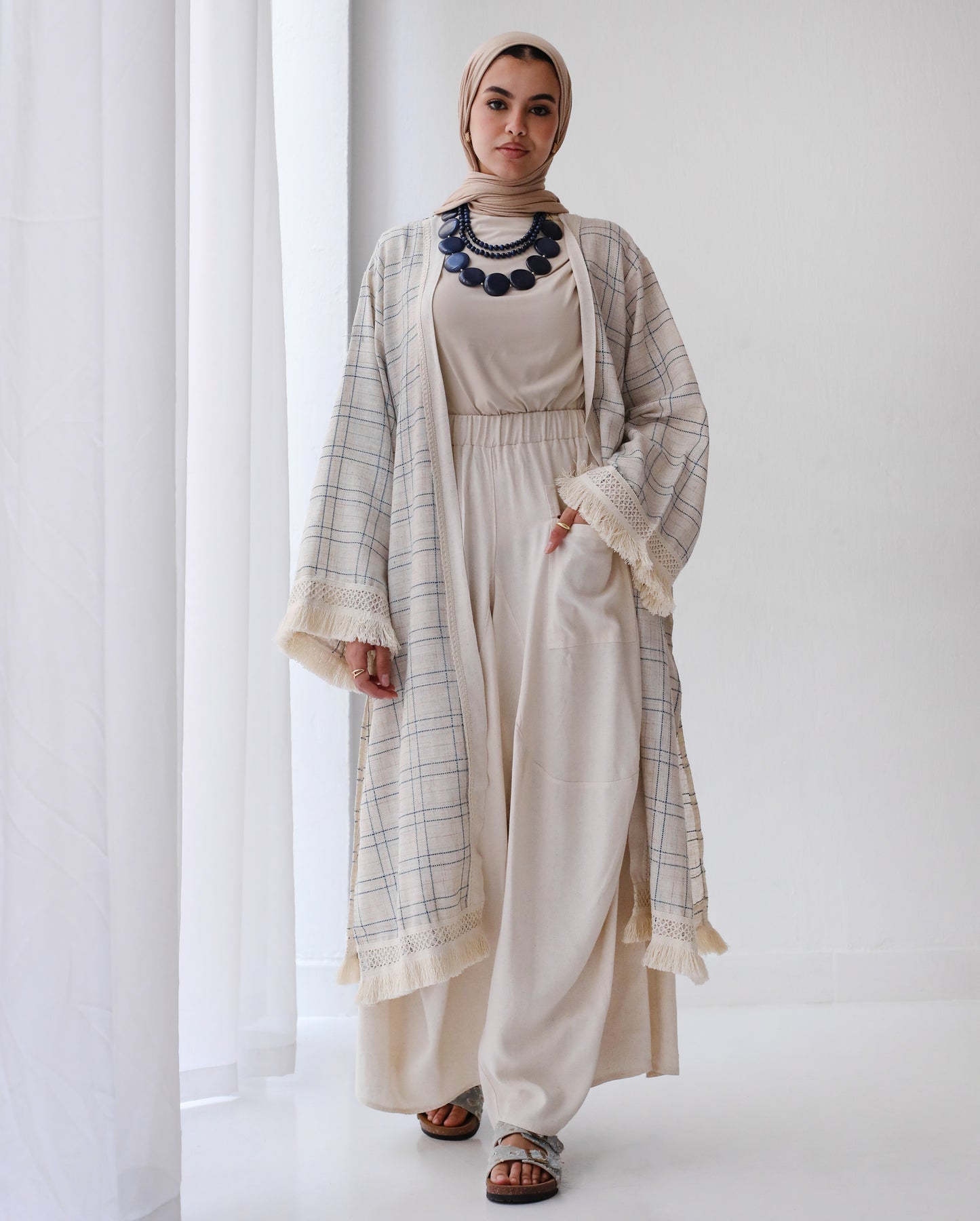 FRINGES BOHO KIMONO