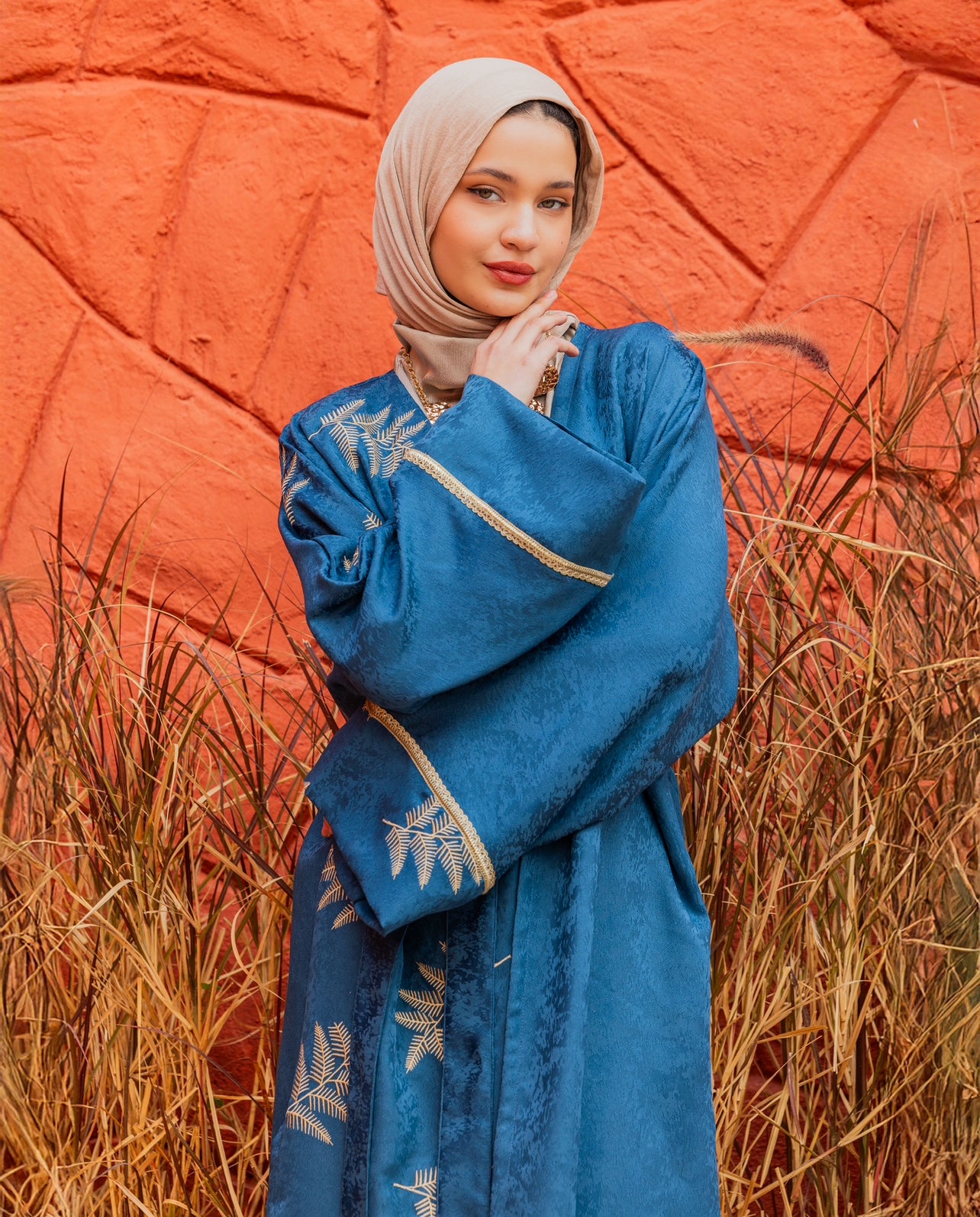 FATIMA EMBROIDERED KAFTAN