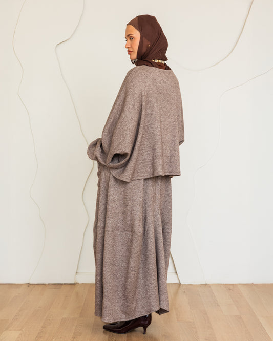CLOUD KNIT SET - LIGHT MOCHA
