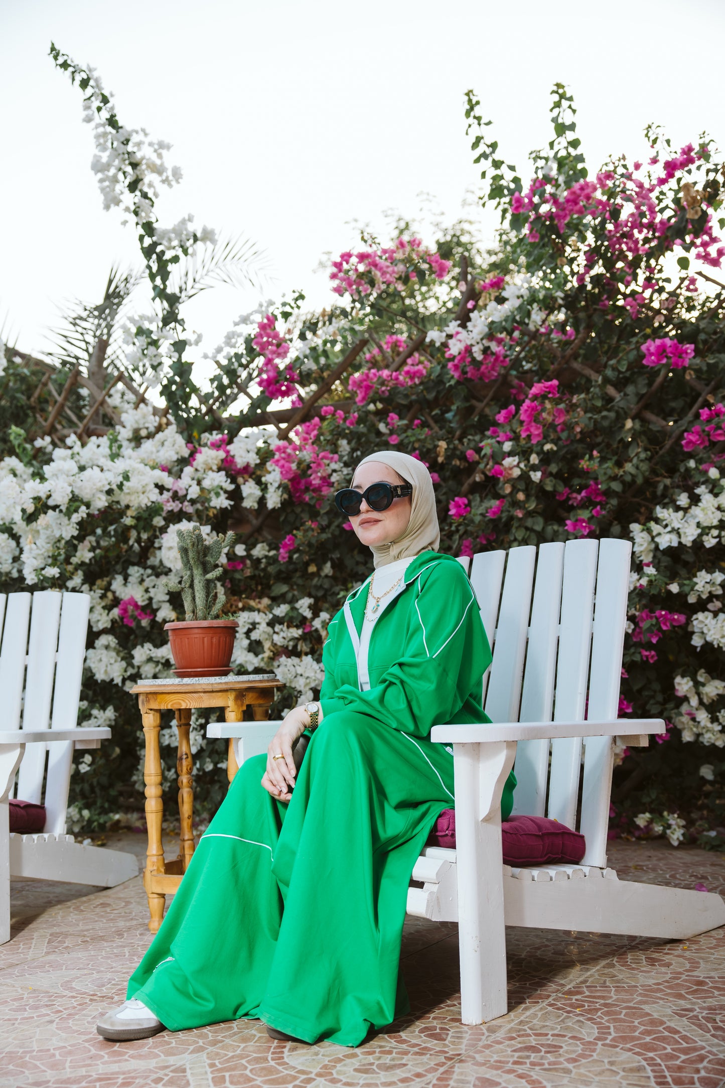 CROPPED ASALA SET-GREEN