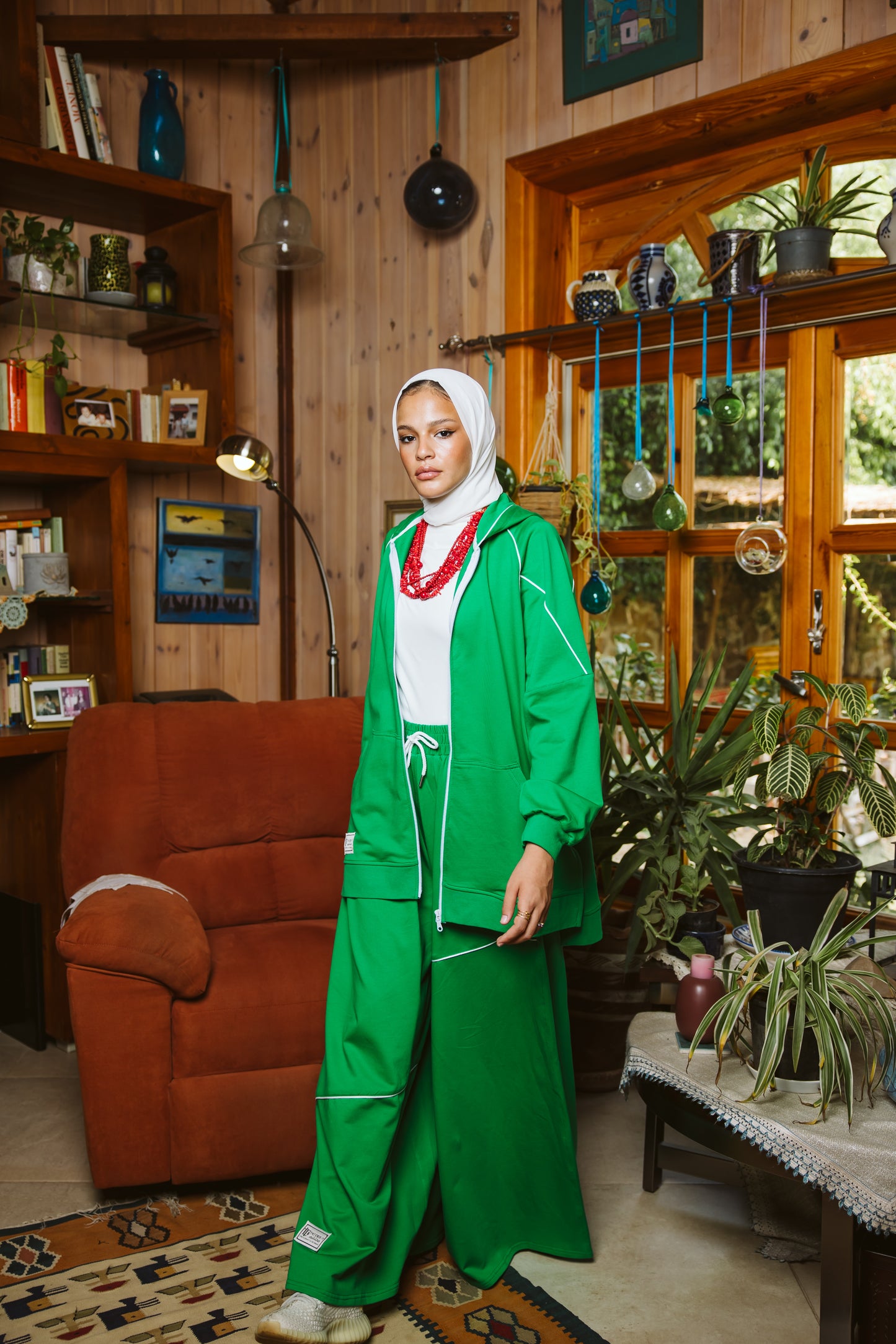 LONG ASALA SET-GREEN