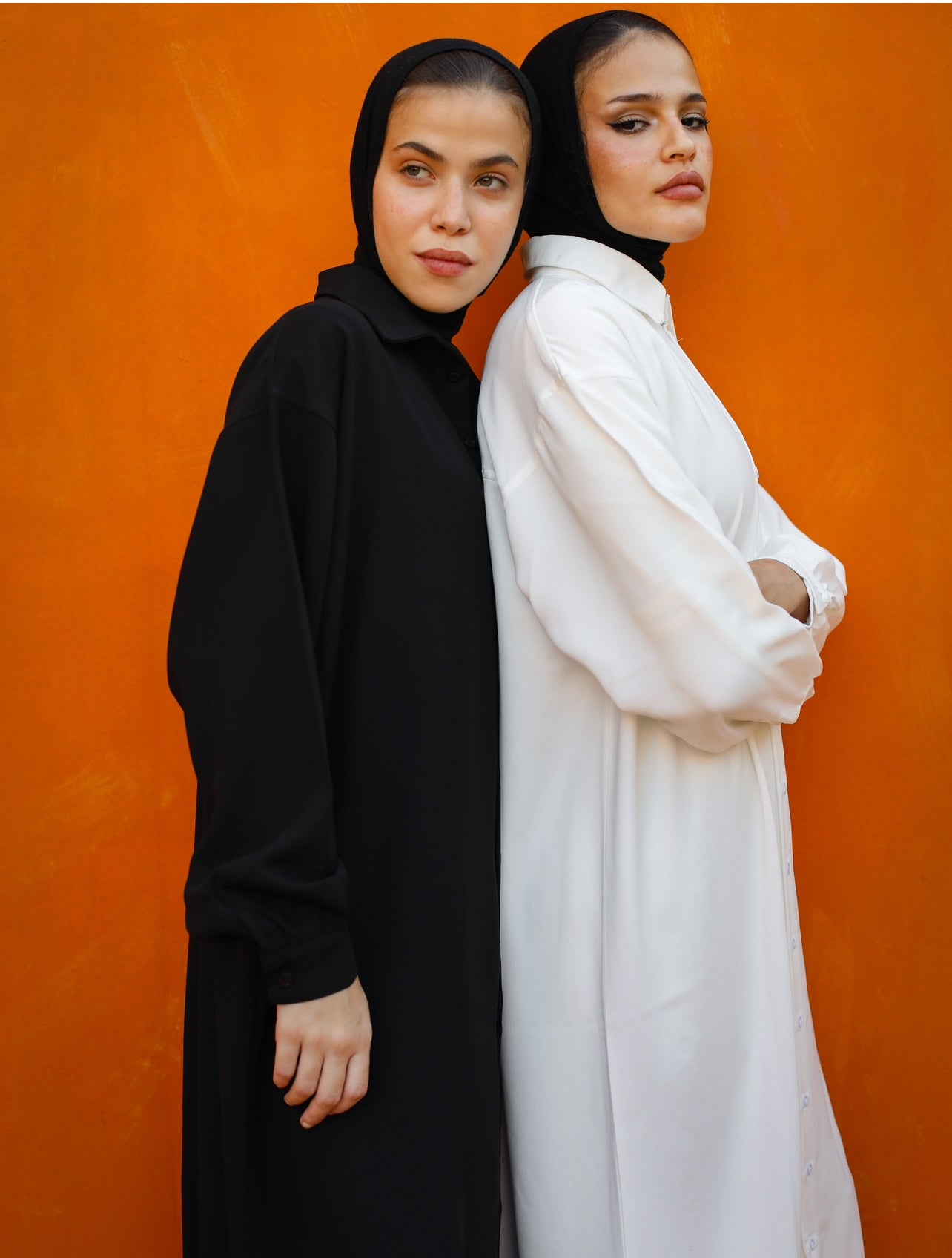 LONG OVERSIZE CREPE SHIRT
