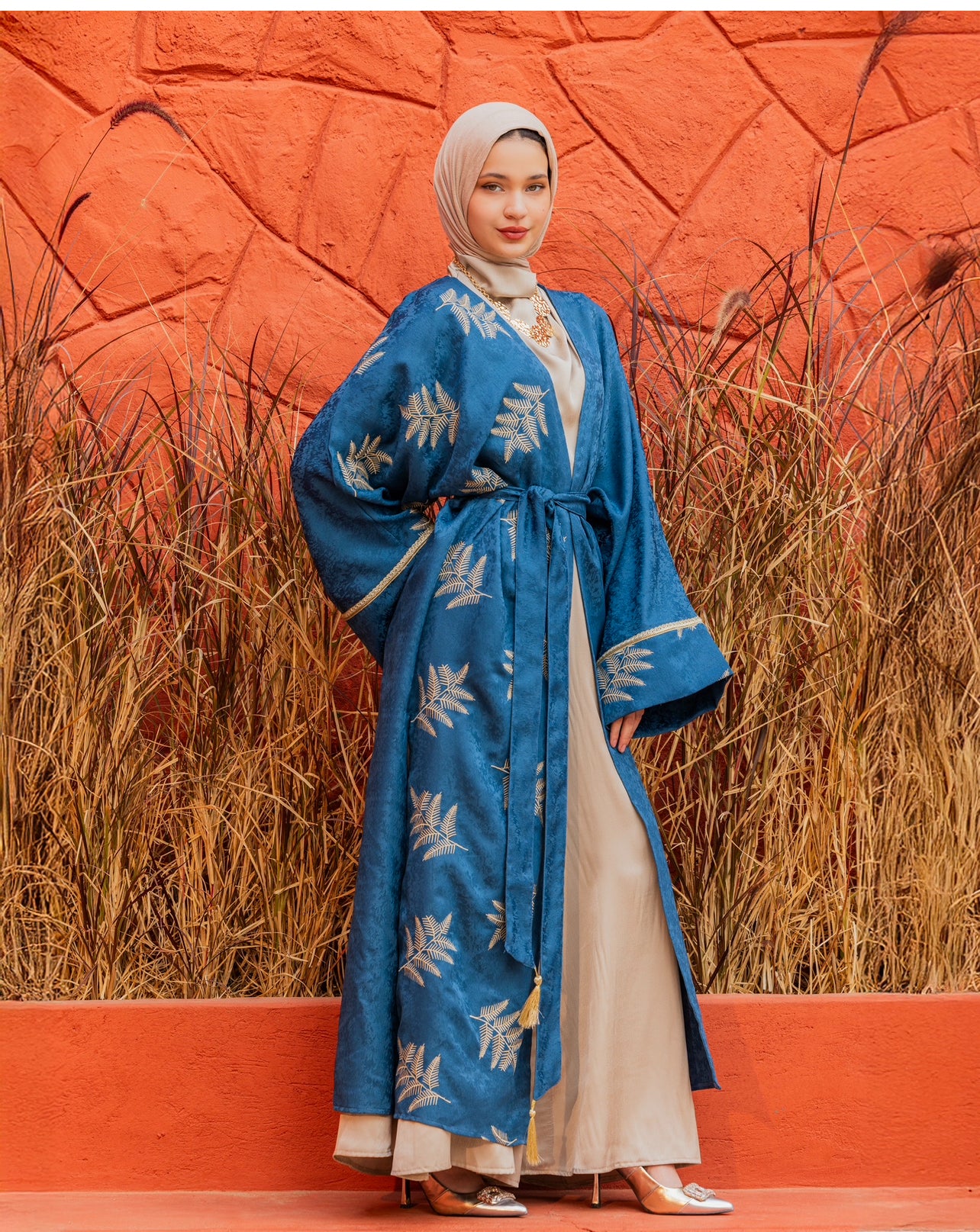 FATIMA EMBROIDERED KAFTAN