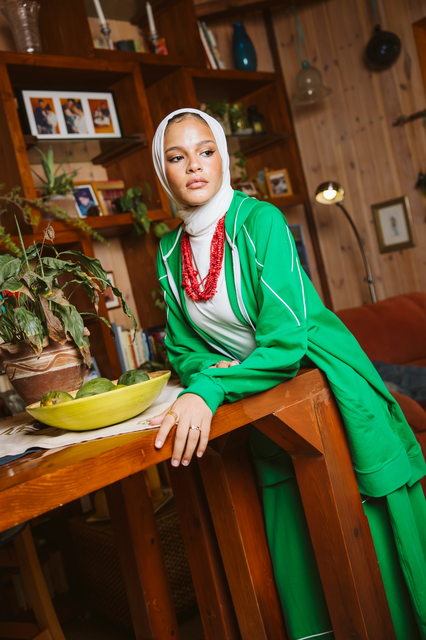 LONG ASALA SET-GREEN