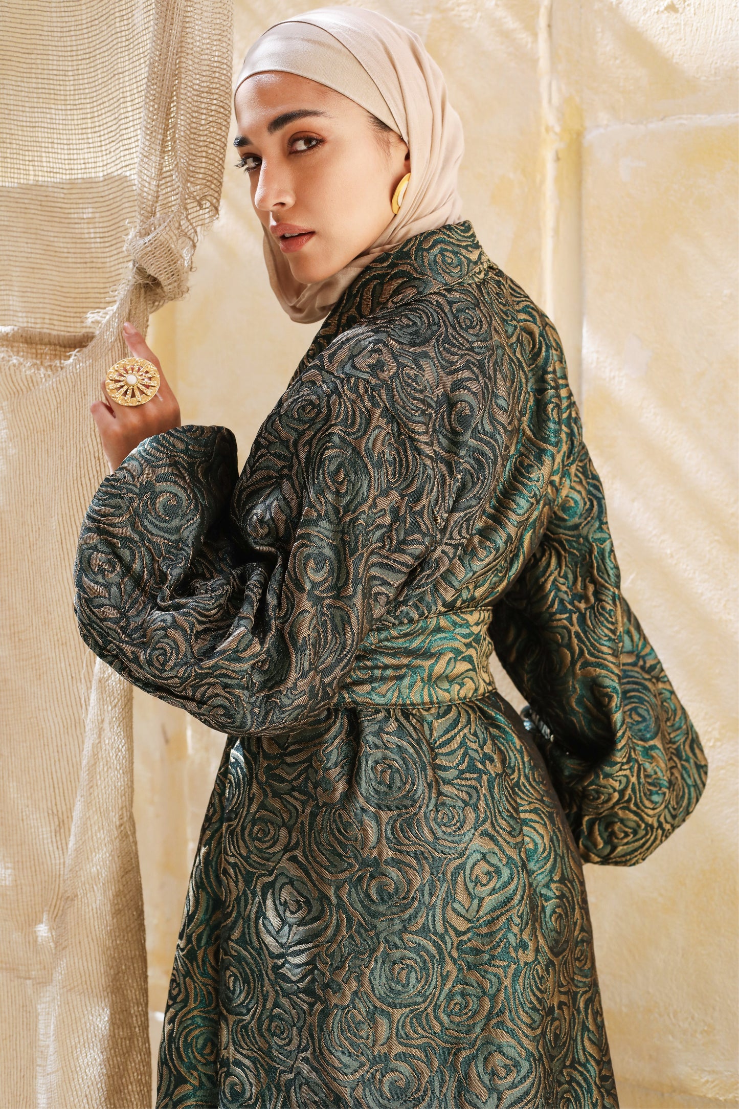 EMERALD KAFTAN