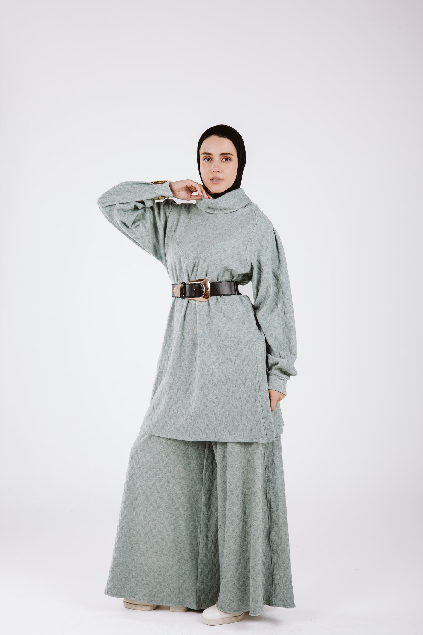 SUFIA SET IN MINT GREEN
