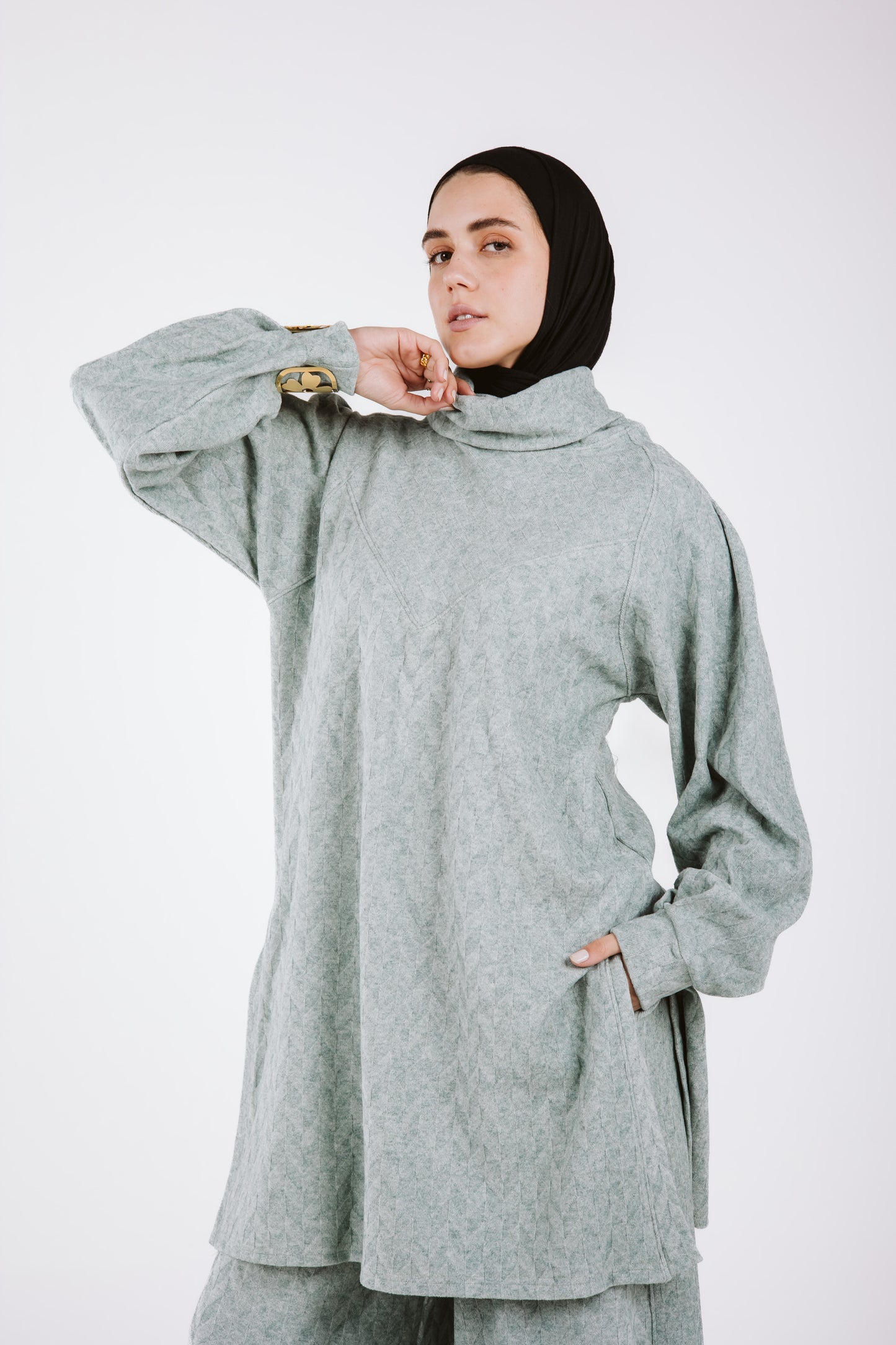 SUFIA SET IN MINT GREEN