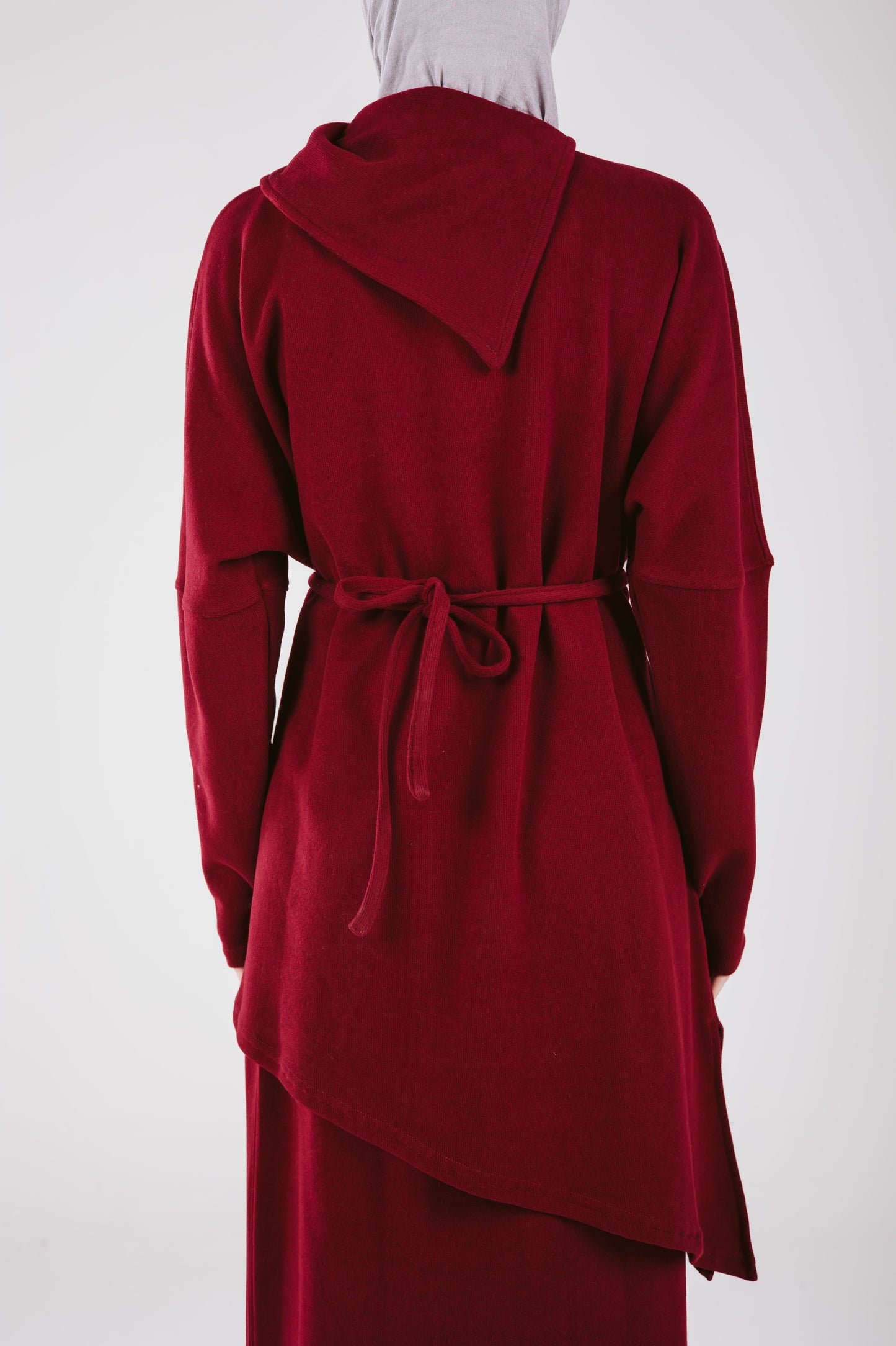 AMALIA WOOL SET IN MAROON