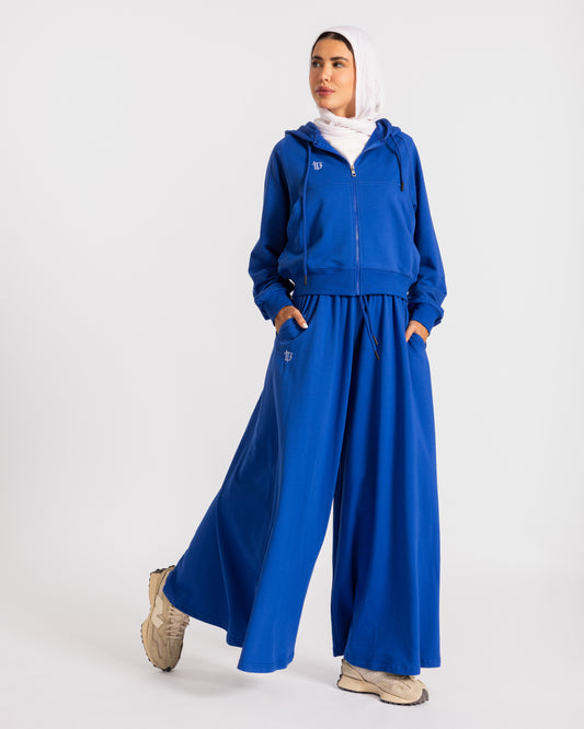 CROPPED KAYAN SET BLUE