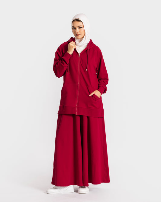 LONG KAYAN SET BURGANDY