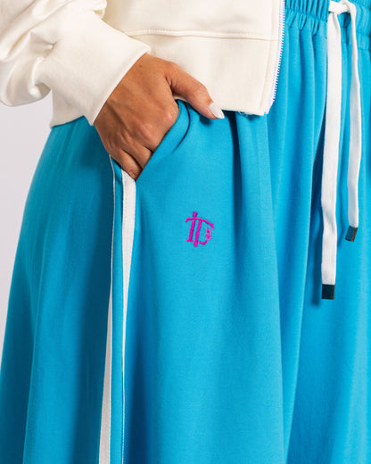 CROPPED LELA SET BABY BLUE