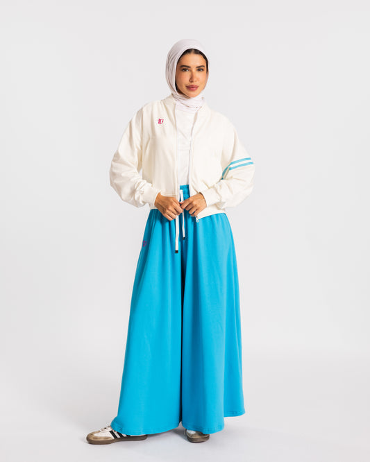CROPPED LELA SET BABY BLUE