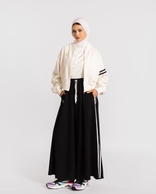 CROPPED LELA SET BLACK