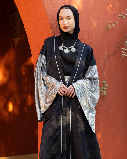 LAYAL KAFTAN-BLACK