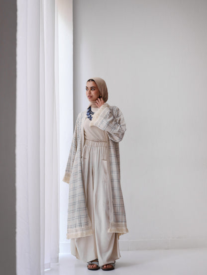 HAREM PANTS-BEIGE