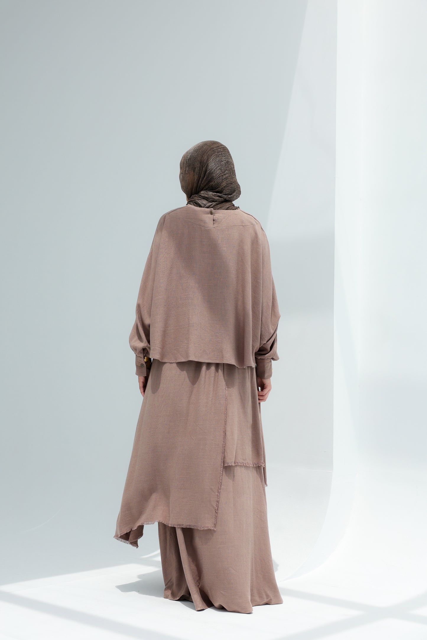 HAZEL SKIRT SET - TAUPE