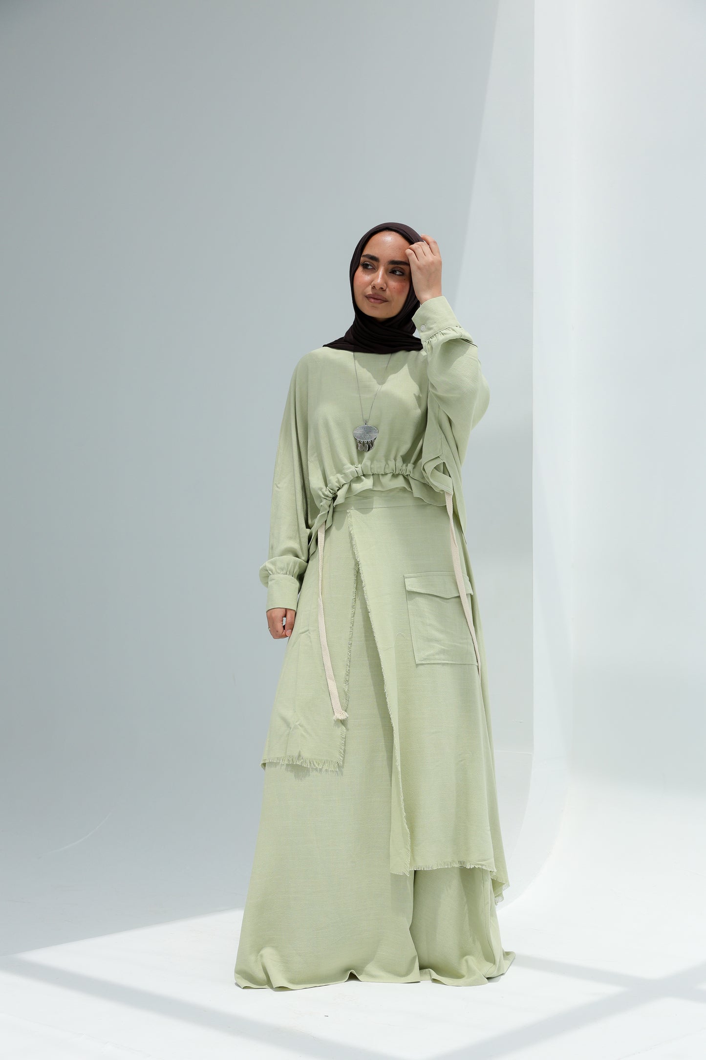 HAZEL SKIRT SET - MINT