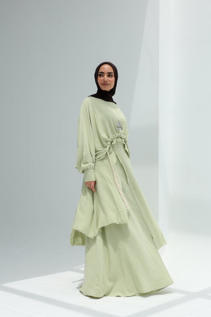 HAZEL SKIRT SET - MINT