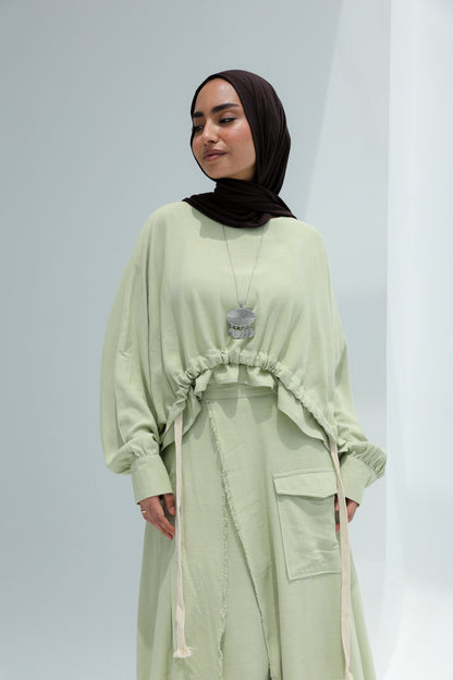 HAZEL SKIRT SET - MINT
