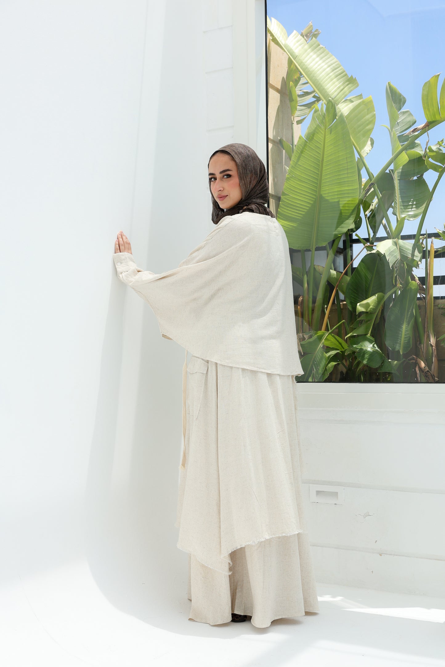 HAZEL SKIRT SET - BEIGE