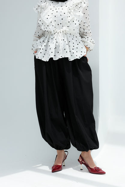 BALLON PANTS -BLACK