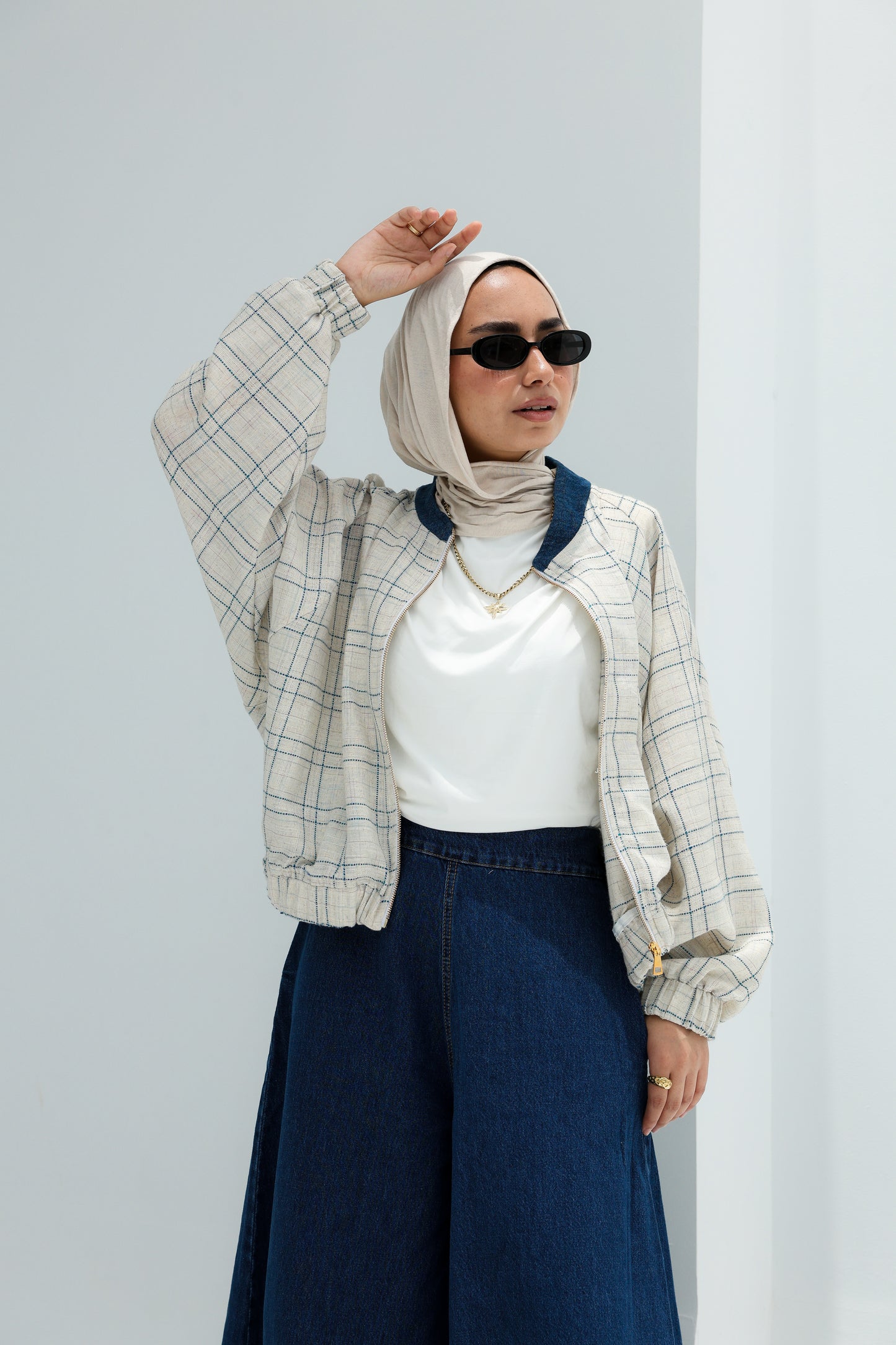 CROPPED OVER SIZED JACKET