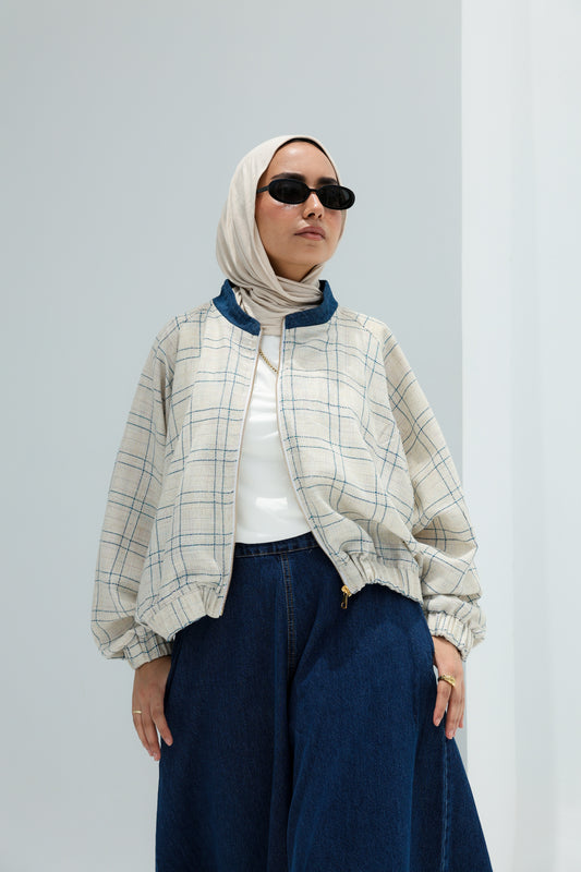 CROPPED OVER SIZED JACKET