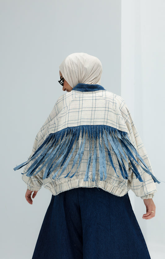 CROPPED OVER SIZED JACKET