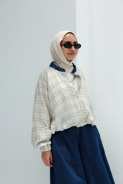 CROPPED OVER SIZED JACKET