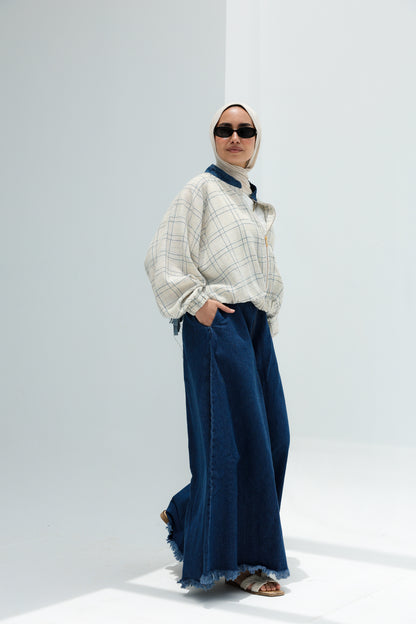 CROPPED OVER SIZED JACKET