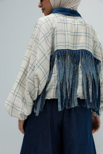 CROPPED OVER SIZED JACKET