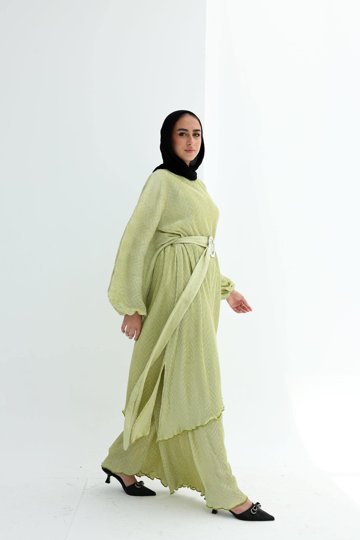 AURA BELTED SET