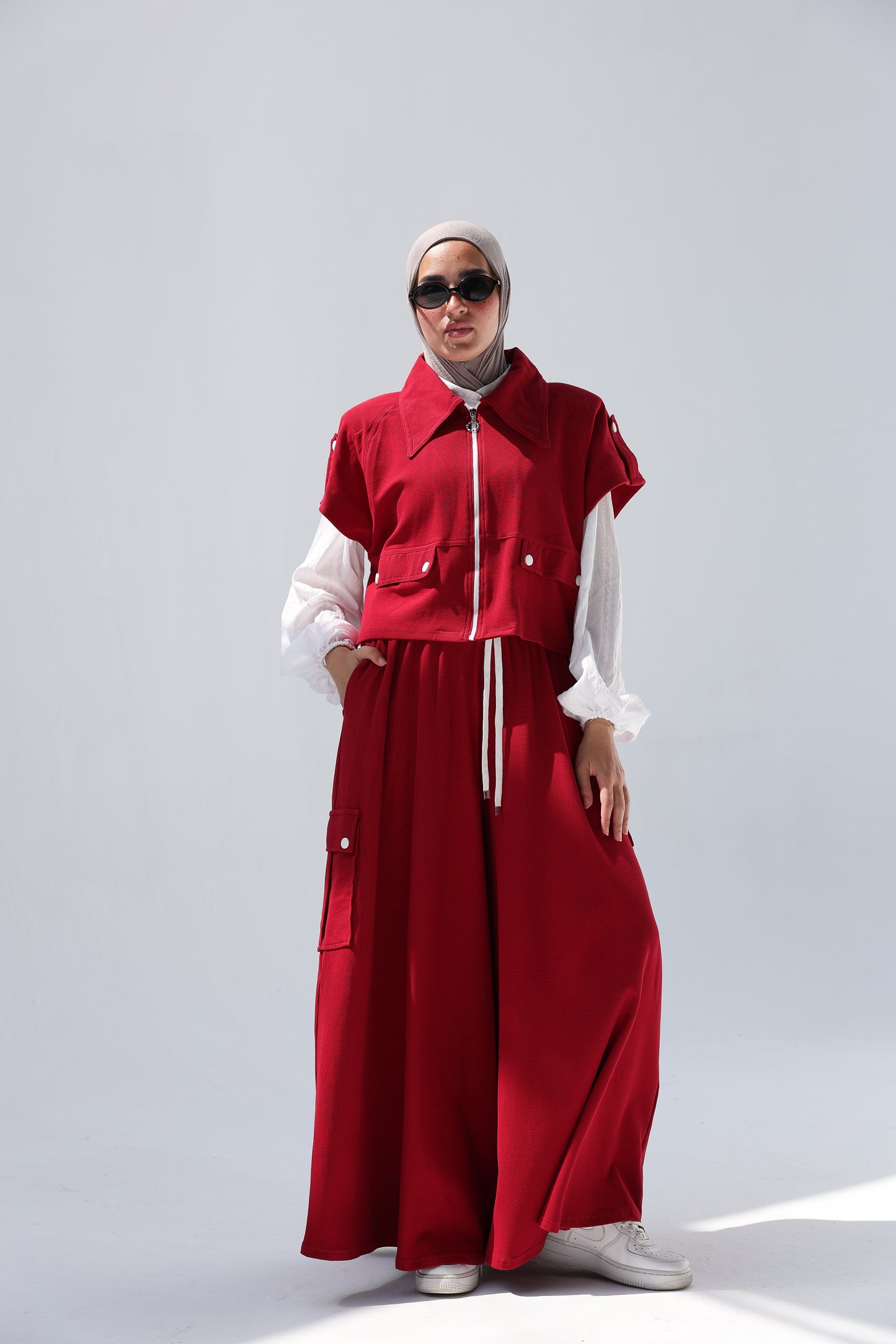 ATHENA SET - BURGANDY