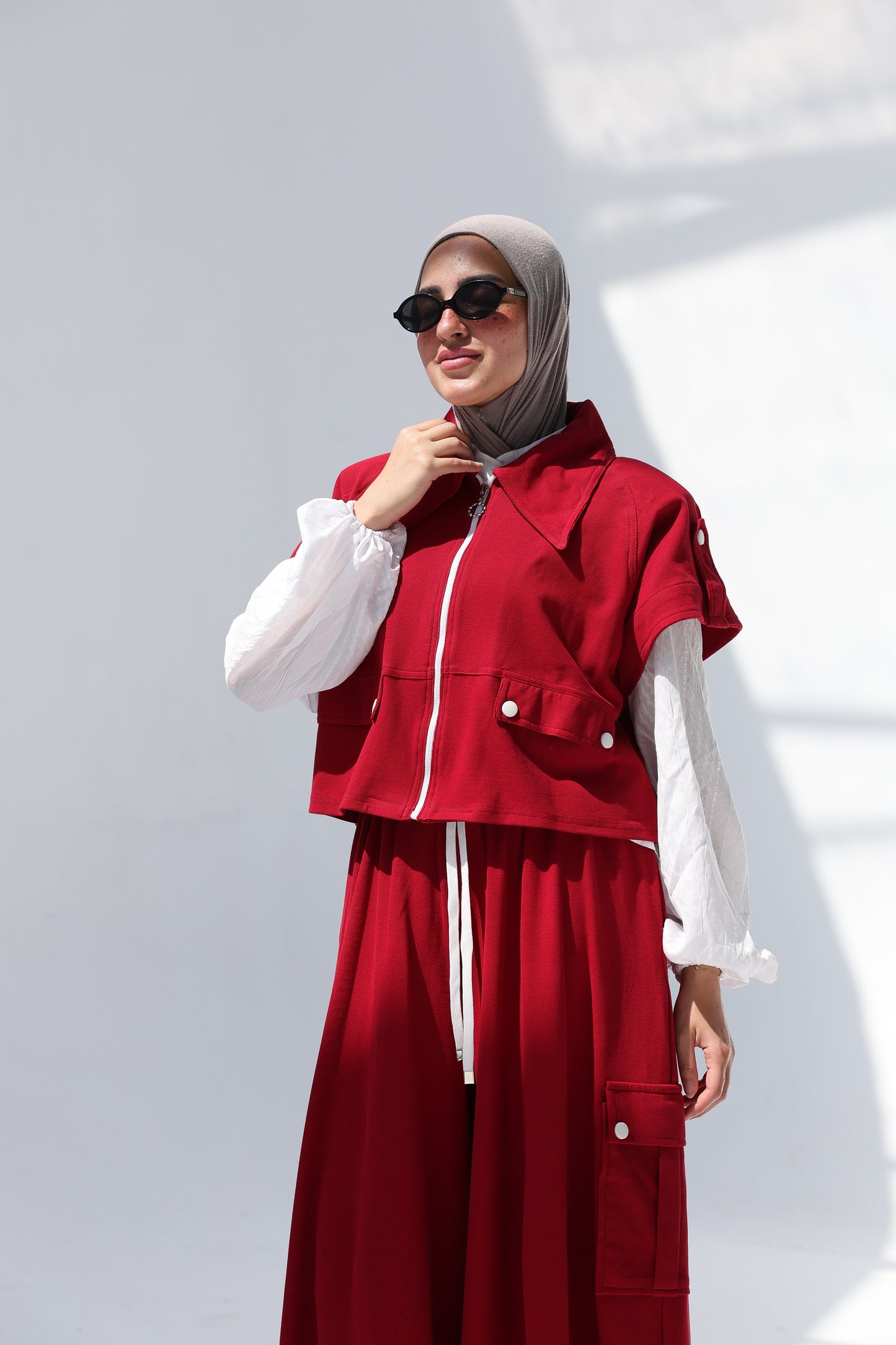 ATHENA SET - BURGANDY