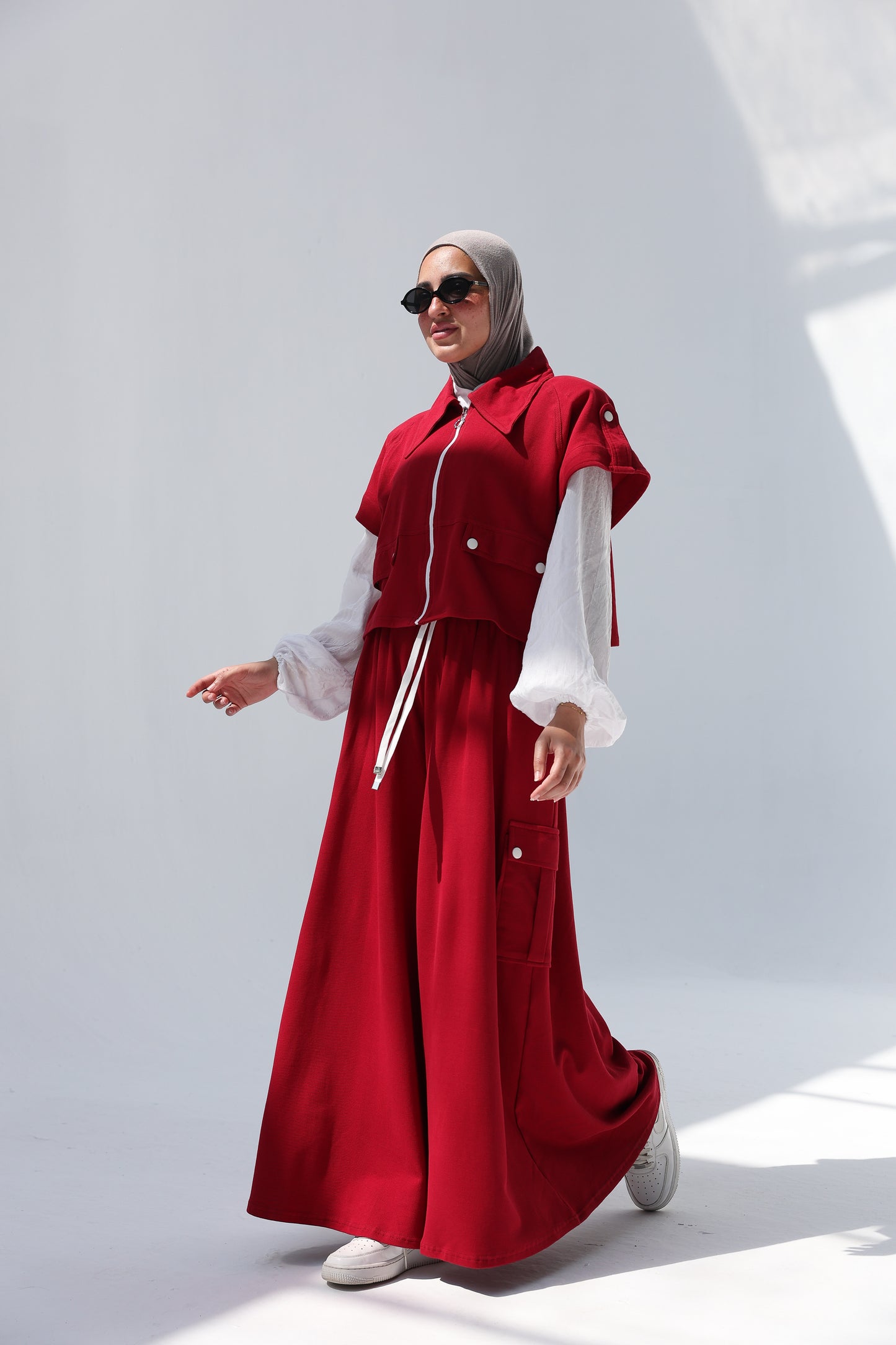 ATHENA SET - BURGANDY