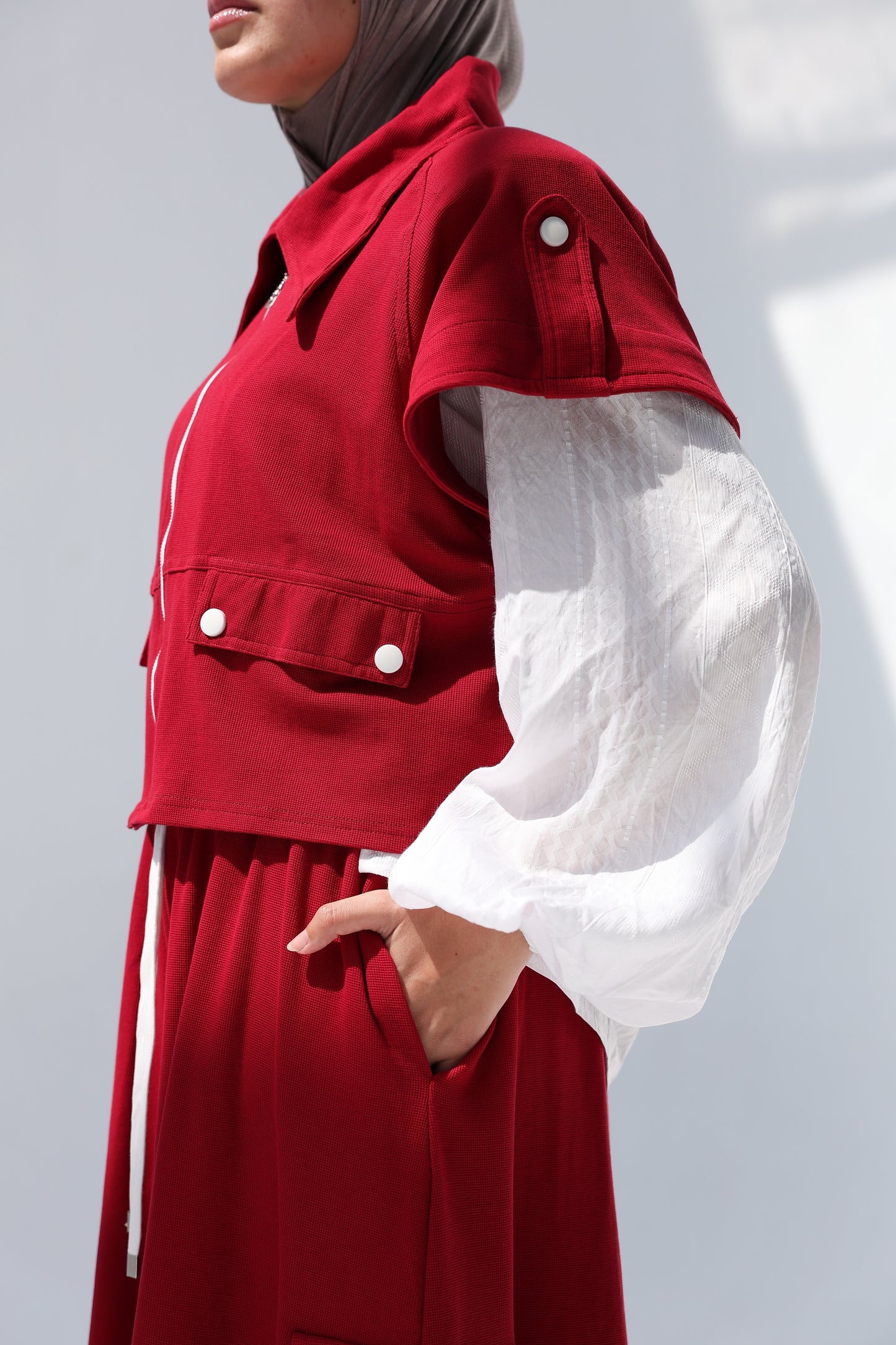 ATHENA SET - BURGANDY