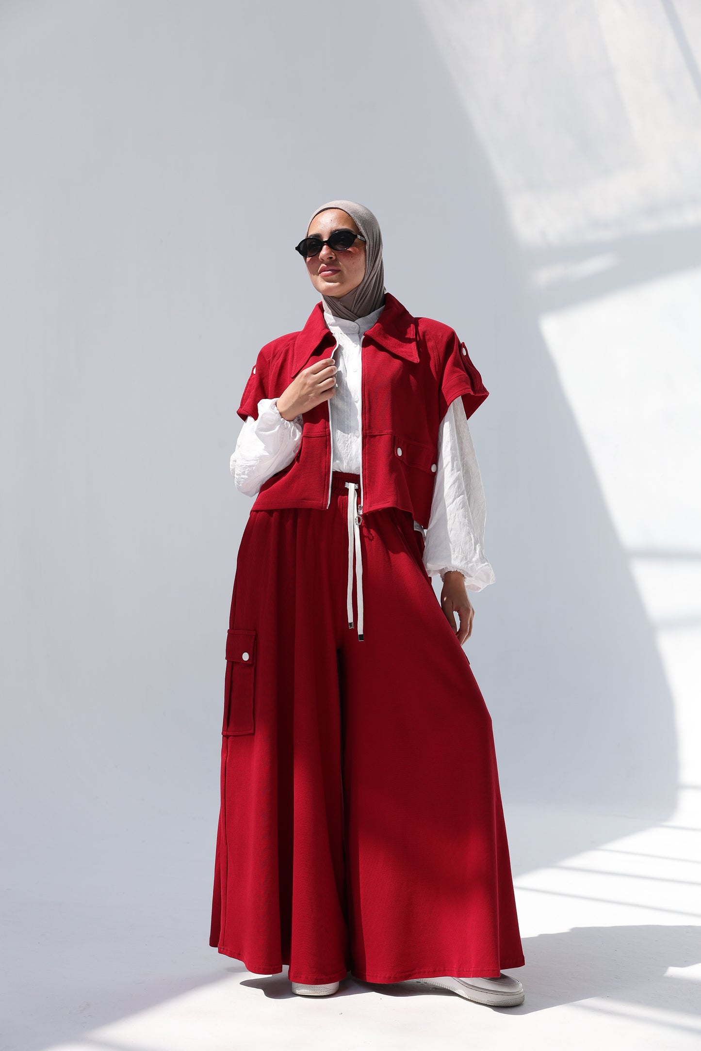 ATHENA SET - BURGANDY