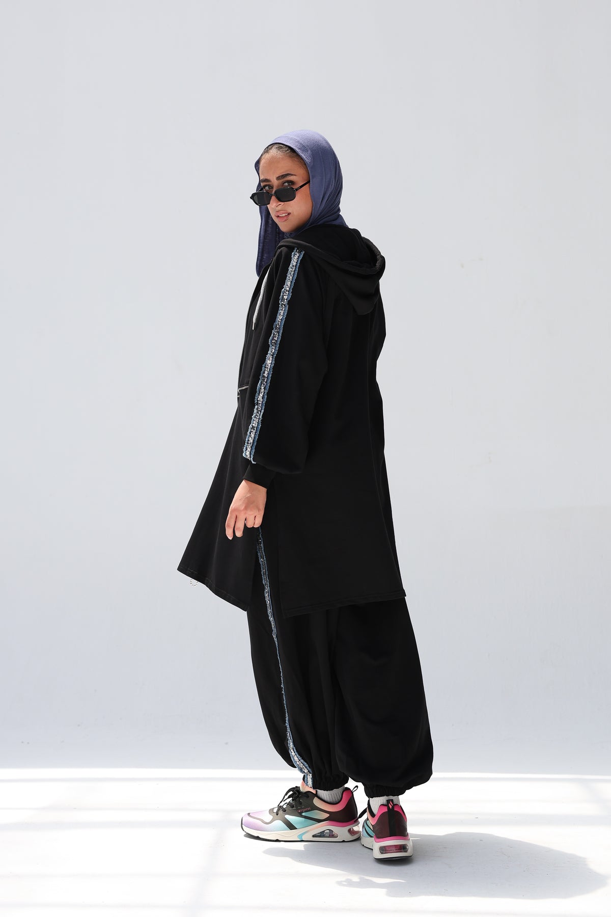TRACK SET - (3pieces)BLACK