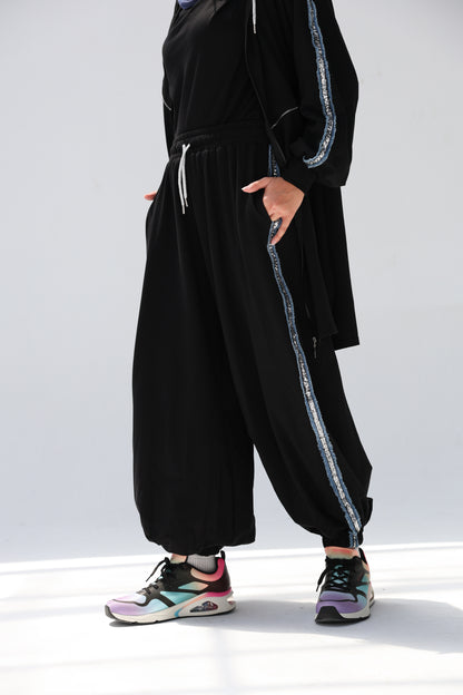 TRACK SET - (3pieces)BLACK