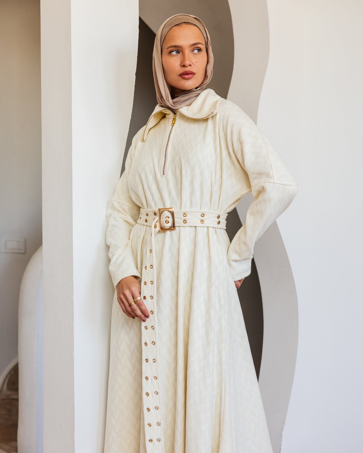 GOLDEN EYELITE DRESS