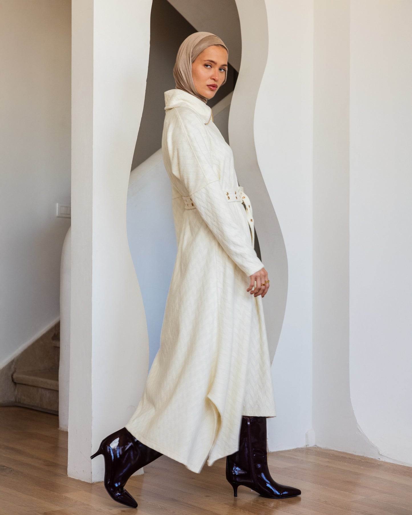 GOLDEN EYELITE DRESS